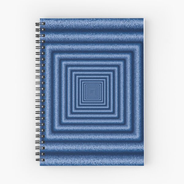 Item preview, The illusion of a square tunnel in blue color. designed and sold by Cherevan.