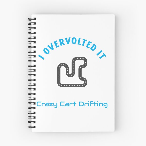 Item preview, I Overvolted It Crazy Cart Drifting Design designed and sold by WhackingTax.