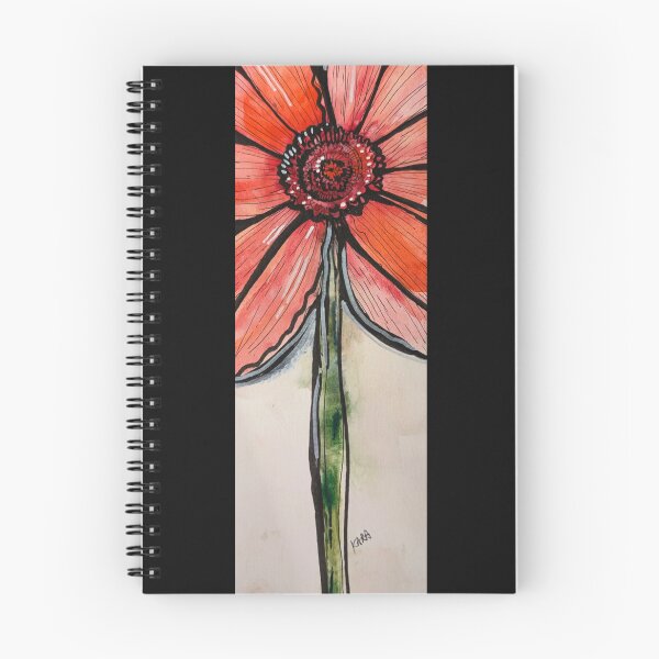 Item preview, Bright Red Flower designed and sold by Kara Draws.