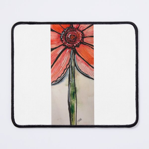 Item preview, Bright Red Flower designed and sold by Kara Draws.