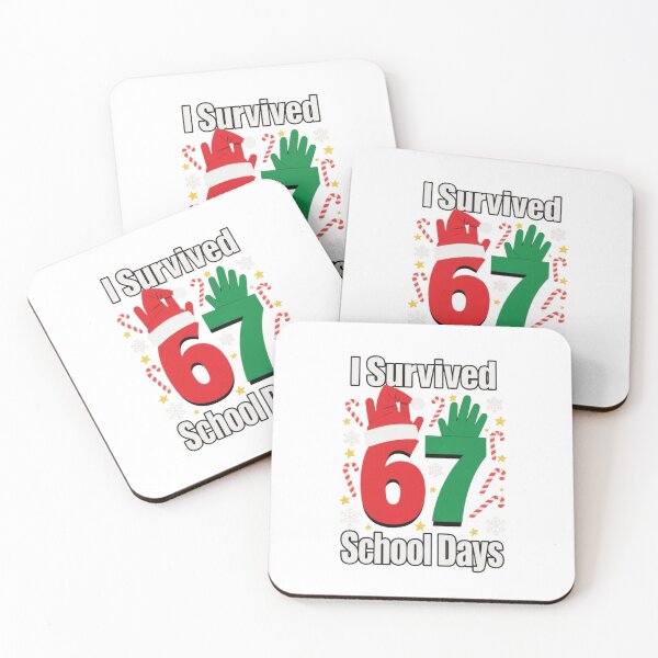 Item preview, 67 School Funny Christmas Student Milestone designed and sold by w66aboo.