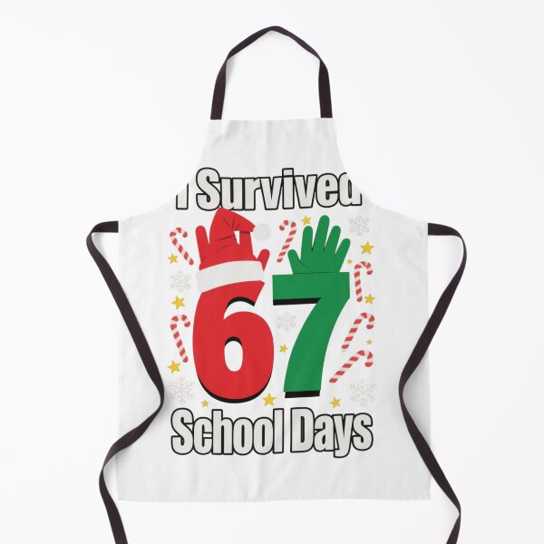 Item preview, 67 School Funny Christmas Student Milestone designed and sold by w66aboo.