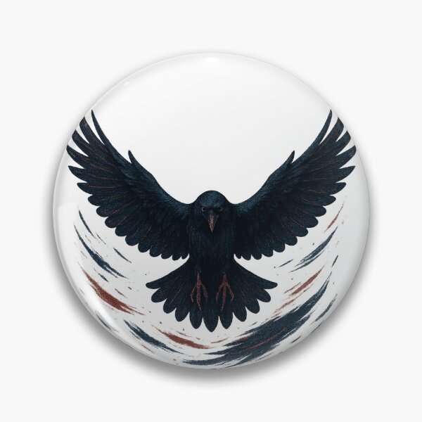 Item preview, Raven design 2 designed and sold by GullHyena.