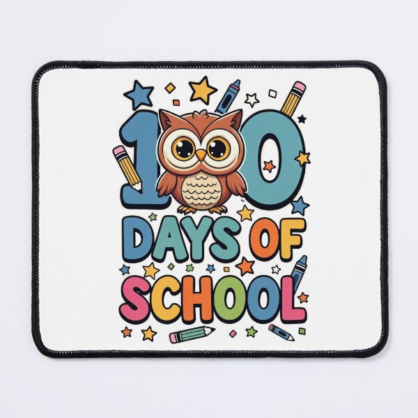 Item preview, Owl Teacher 100 Days Smarter designed and sold by GrumpySableye.