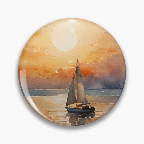 Artikelvorschau, Sailboat at sunset entworfen und verkauft von sid1802.