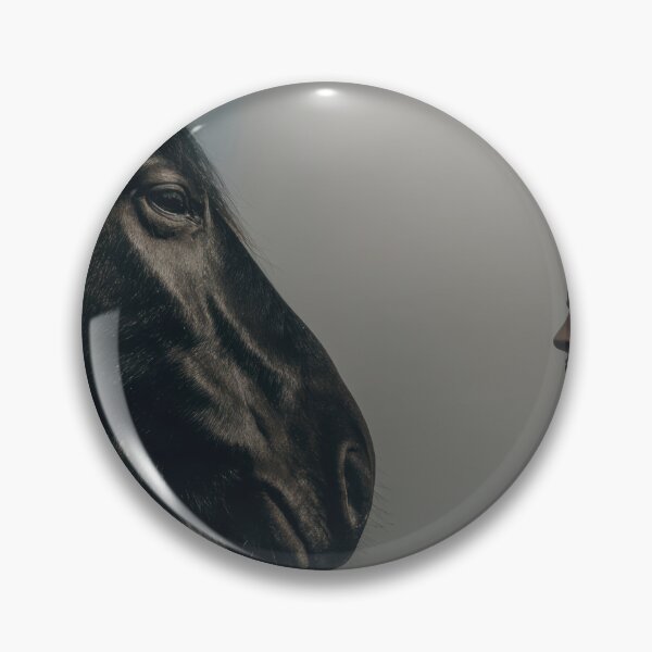 Item preview, Man by black horse outside designed and sold by anytka.