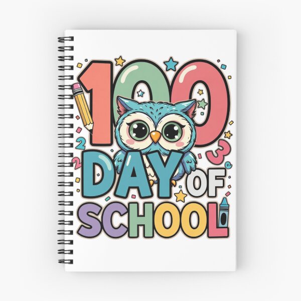 Item preview, Happy 100th Day of School Owl  Adorable Wise Classroom Animal designed and sold by GrumpySableye.