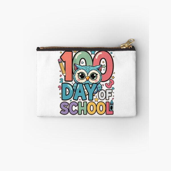 Item preview, Happy 100th Day of School Owl  Adorable Wise Classroom Animal designed and sold by GrumpySableye.