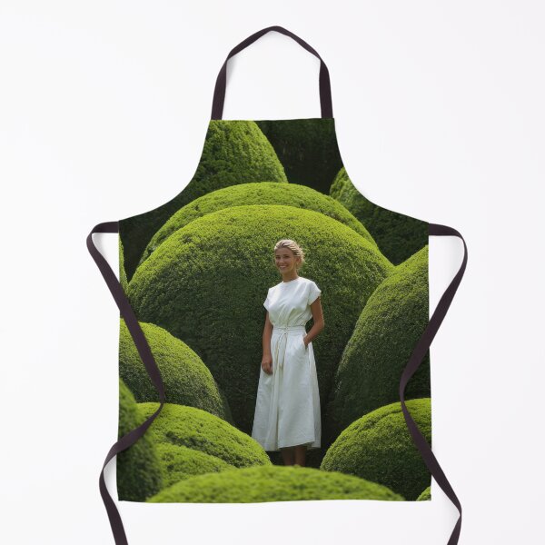 Item preview, Woman stands among green bushes designed and sold by anytka.