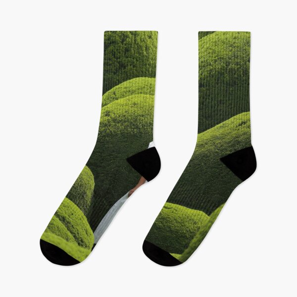 Item preview, Woman stands among green bushes designed and sold by anytka.