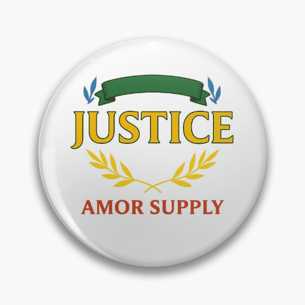 Item preview, Justice Laurel Emblem – Amor Supply Stoic Virtue Design designed and sold by Amor Supply.