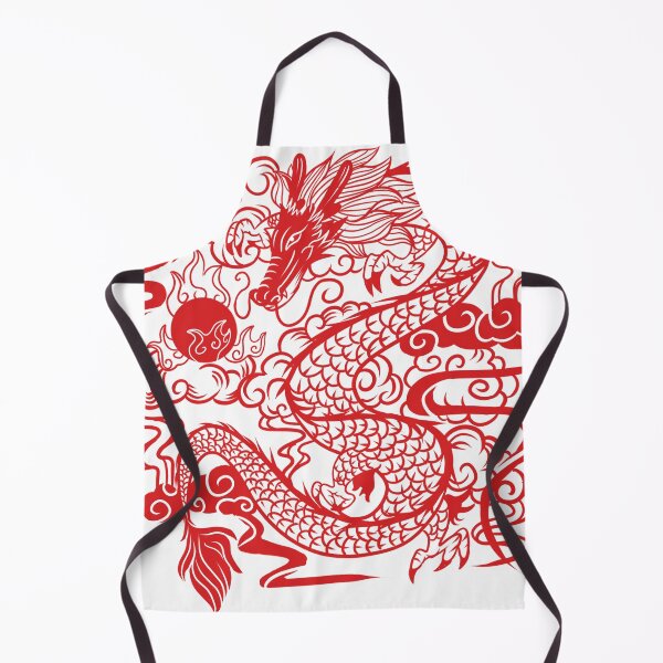 Item preview, Cool Red Dragon Art - Chinese Traditional Dragon Design - Asian Dragon Artwork designed and sold by leen12 Art Designs Prints.