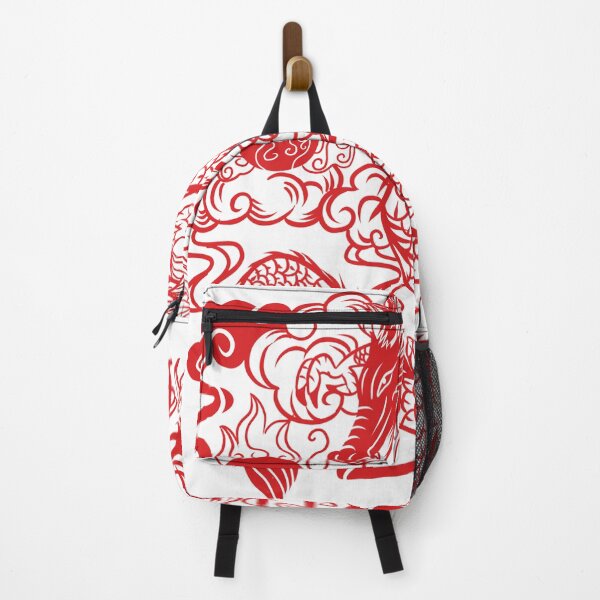 Item preview, Cool Red Dragon Art - Chinese Traditional Dragon Design - Asian Dragon Artwork designed and sold by leen12 Art Designs Prints.