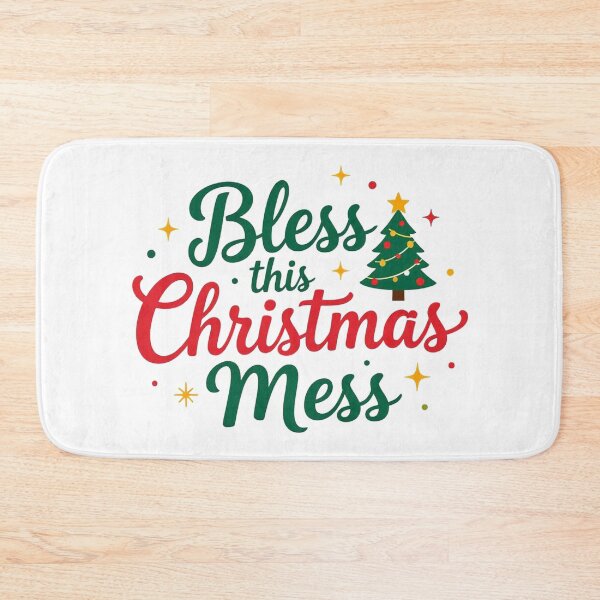 Item preview, Bless This Christmas Mess designed and sold by J-CCreations.