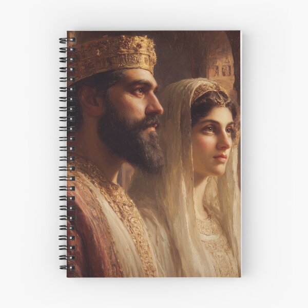 Item preview, King Xerxes and Queen Esther designed and sold by SanctifiedSouls.