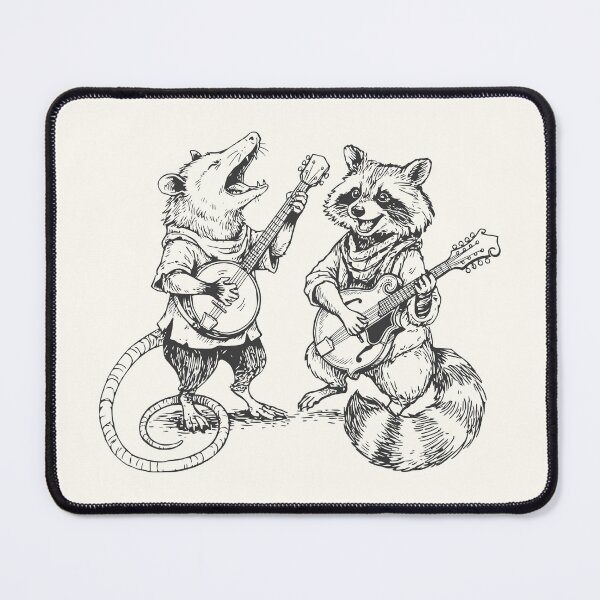 Item preview, Possum & Raccoon Bluegrass Band Mandolin Banjo designed and sold by Y-Vibes.