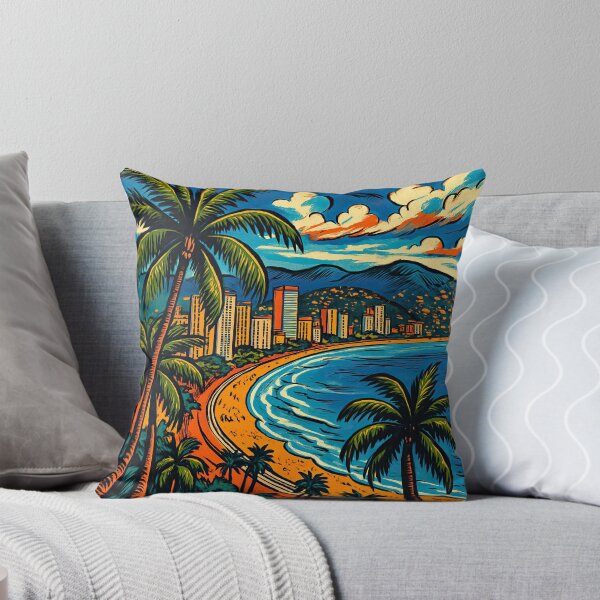 Item preview, Acapulco, city | Comics style - Cartoon designed and sold by ComicsFactory.