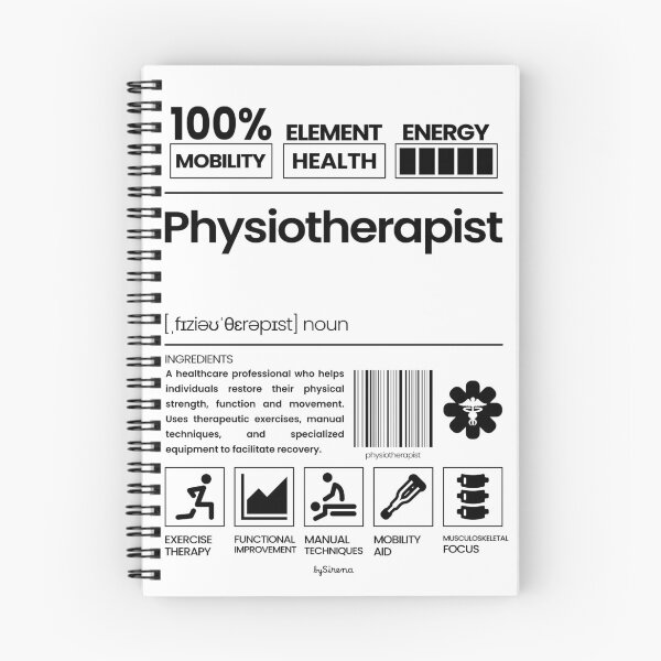 Item preview, Physiotherapist || Jobs Series - Black designed and sold by bySirena.