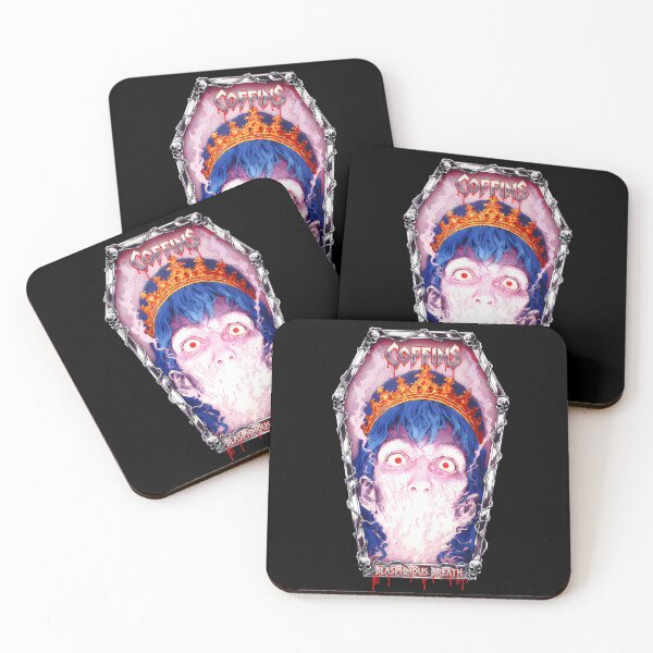 Item preview, Blasphemous Breath - Psychedelic Melting Horror designed and sold by CoffinsArt.