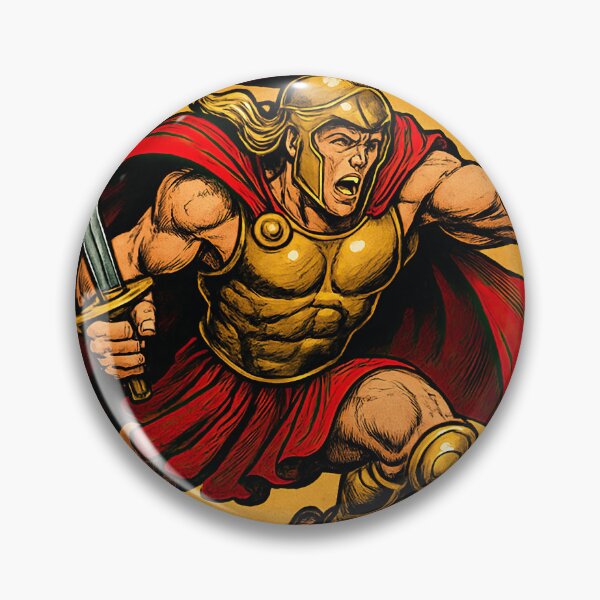 Item preview, Achilles, Greek mythology| Comics style - Cartoon designed and sold by ComicsFactory.