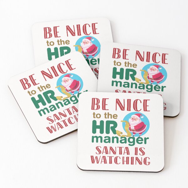Item preview, Human Resources Manager Christmas Be Nice Santa Is Watching designed and sold by jaygo.