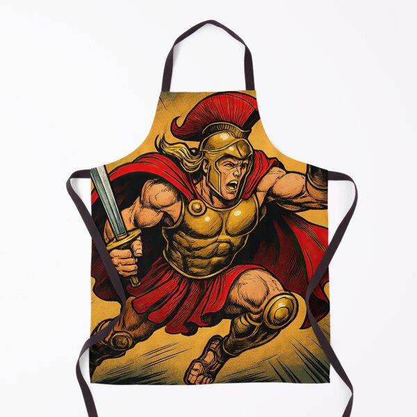 Item preview, Achilles, Greek mythology| Comics style - Cartoon designed and sold by ComicsFactory.