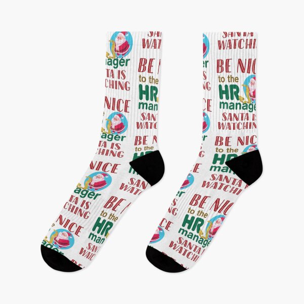 Item preview, Human Resources Manager Christmas Be Nice Santa Is Watching designed and sold by jaygo.