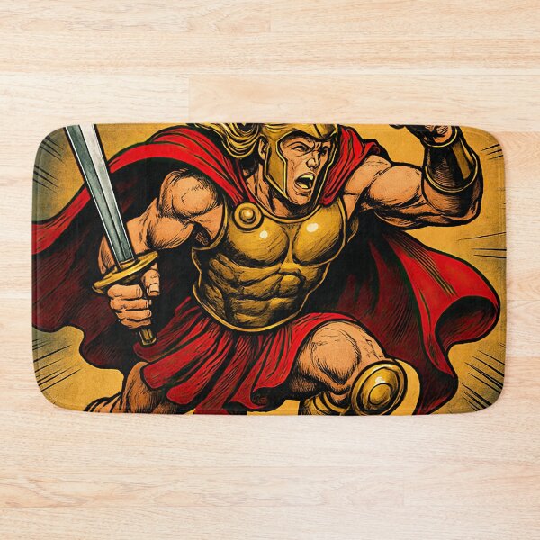 Item preview, Achilles, Greek mythology| Comics style - Cartoon designed and sold by ComicsFactory.