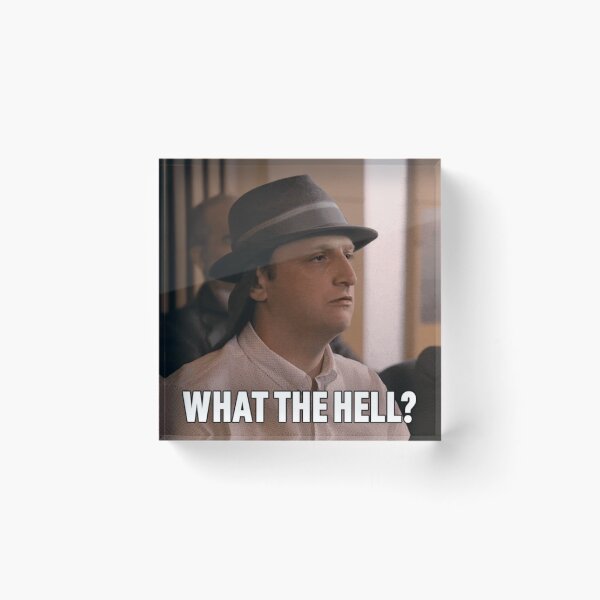 Item preview, Tim Robinson "What The Hell" Meme Sticker | ITYSL Funny Reaction Pop Culture Decal designed and sold by cogiaovuong.