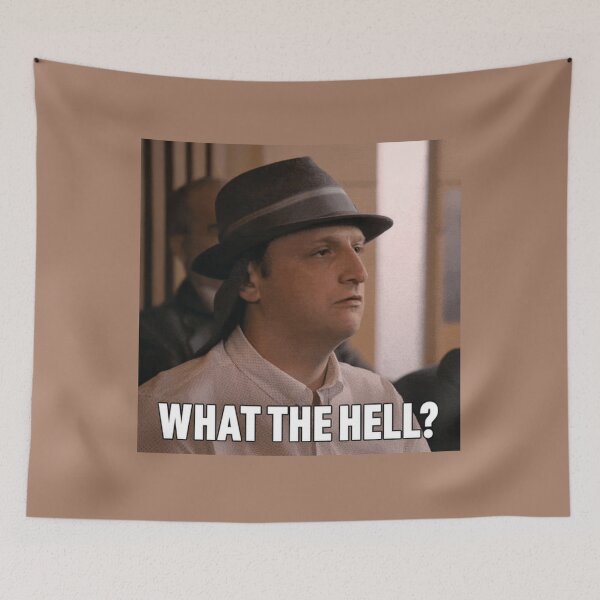 Item preview, Tim Robinson "What The Hell" Meme Sticker | ITYSL Funny Reaction Pop Culture Decal designed and sold by cogiaovuong.