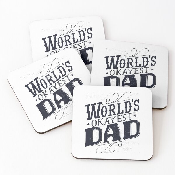 Item preview, World's Okayest Dad Funny Father's Day designed and sold by JRRTs.
