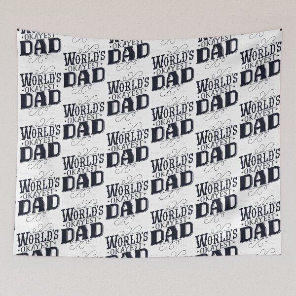 Item preview, World's Okayest Dad Funny Father's Day designed and sold by JRRTs.