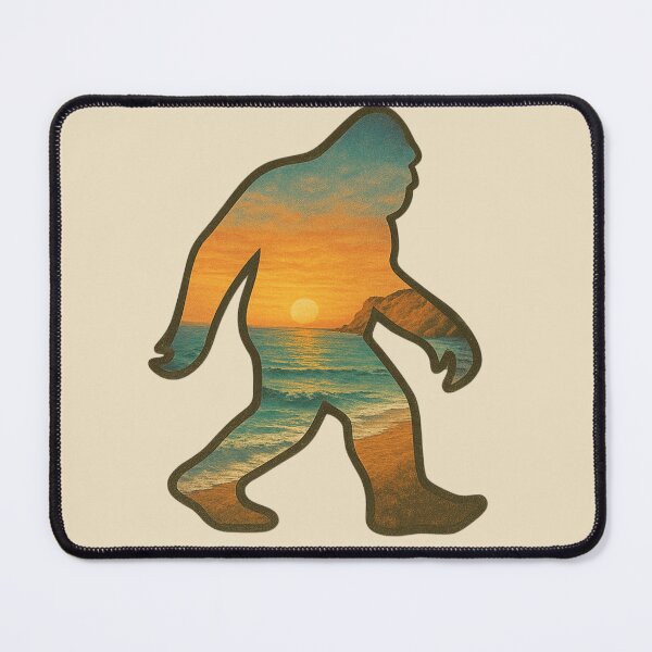 Item preview, Coastal Sunset Bigfoot designed and sold by Planetporridge.