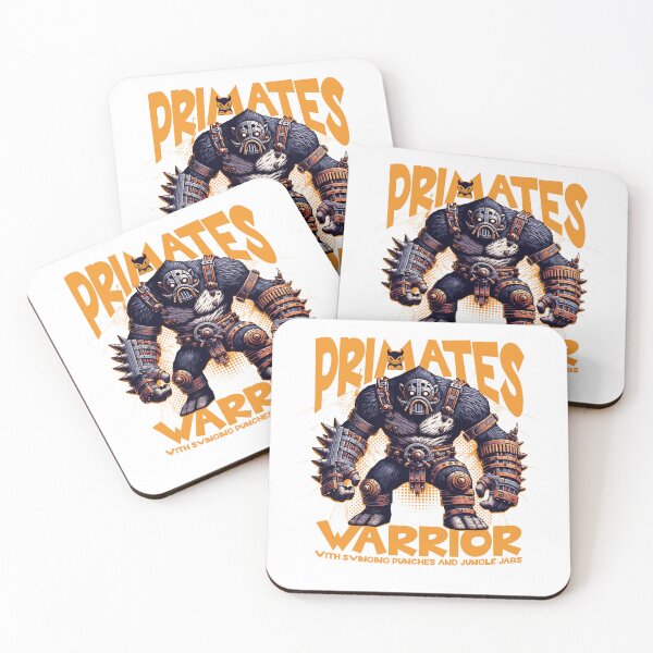 Item preview, El guerrero primate acorazado designed and sold by finkelart.