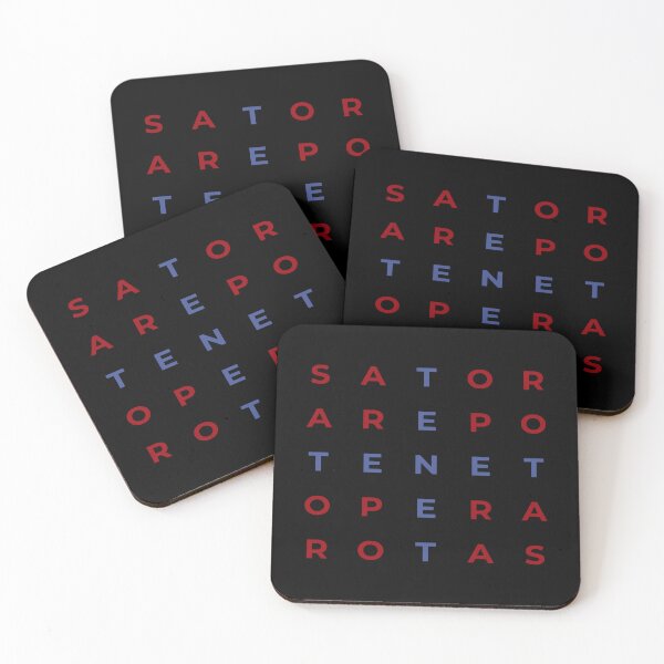 Item preview, TENET Sator Square (Red & Blue) designed and sold by dsipprelle.