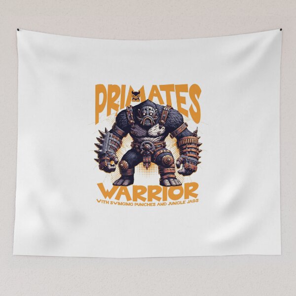 Item preview, El guerrero primate acorazado designed and sold by finkelart.