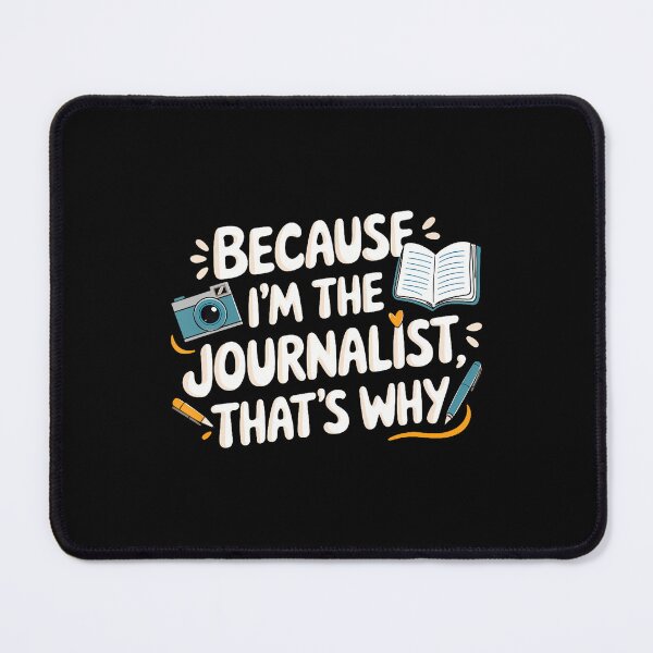 Item preview, Because I'M The Journalist That'S Why Camera designed and sold by TiffanyLucia.