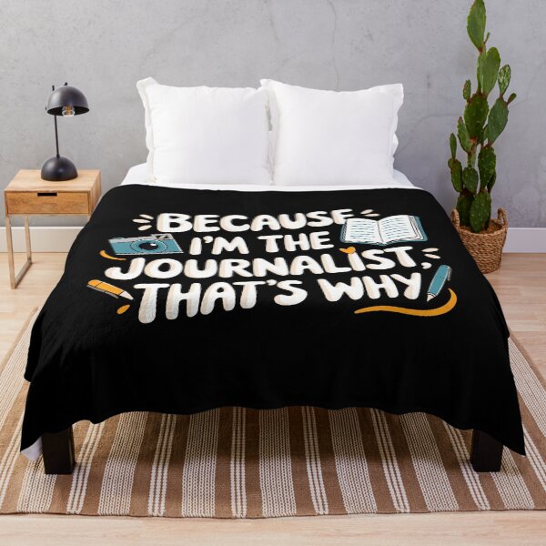 Item preview, Because I'M The Journalist That'S Why Camera designed and sold by TiffanyLucia.