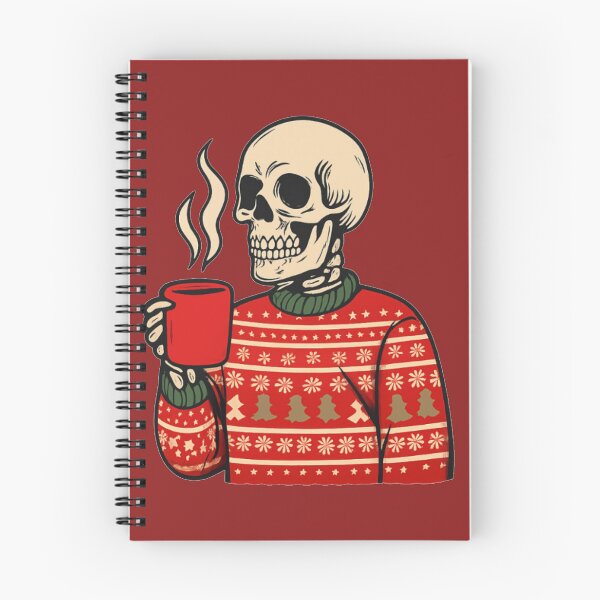 Item preview, Dead Cozy: Skeleton in a Xmas Sweater designed and sold by DeadThingsShop.