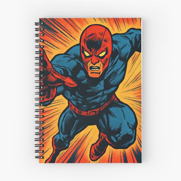 Item preview, Action masked hero| Comics style - Cartoon designed and sold by ComicsFactory.