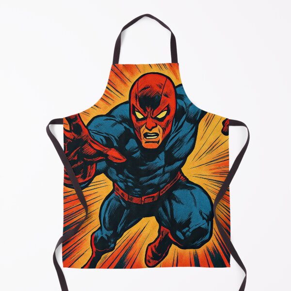 Item preview, Action masked hero| Comics style - Cartoon designed and sold by ComicsFactory.