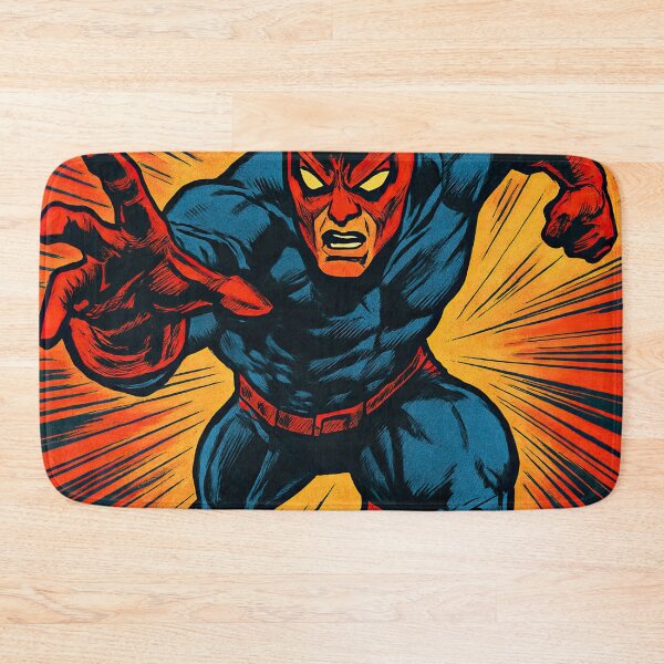 Item preview, Action masked hero| Comics style - Cartoon designed and sold by ComicsFactory.