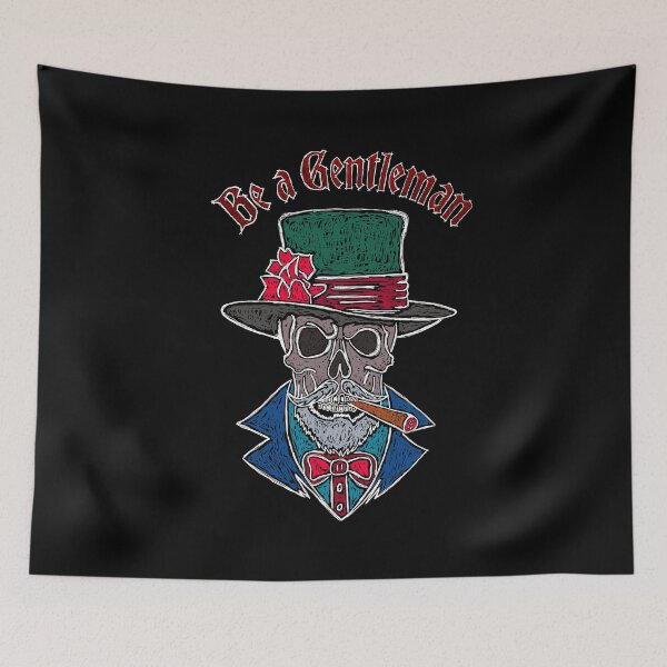 Item preview, Be a gentleman skull designed and sold by ARIVONTEE.