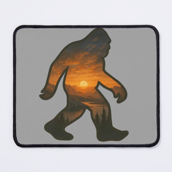Item preview, Bigfoot Silhouette Forest designed and sold by Planetporridge.