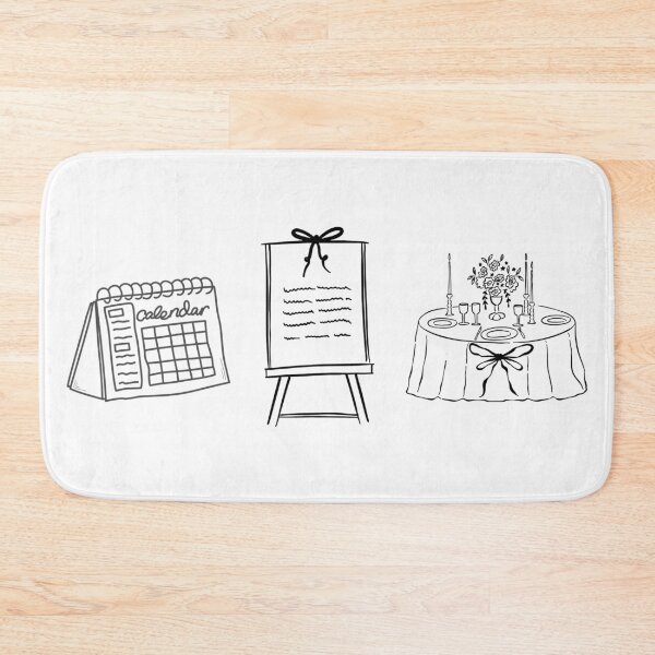 Item preview, Event Planner Icons – Calendar, Signboard, Tablescape – Minimal Wedding & Events designed and sold by MicroRoleClub.