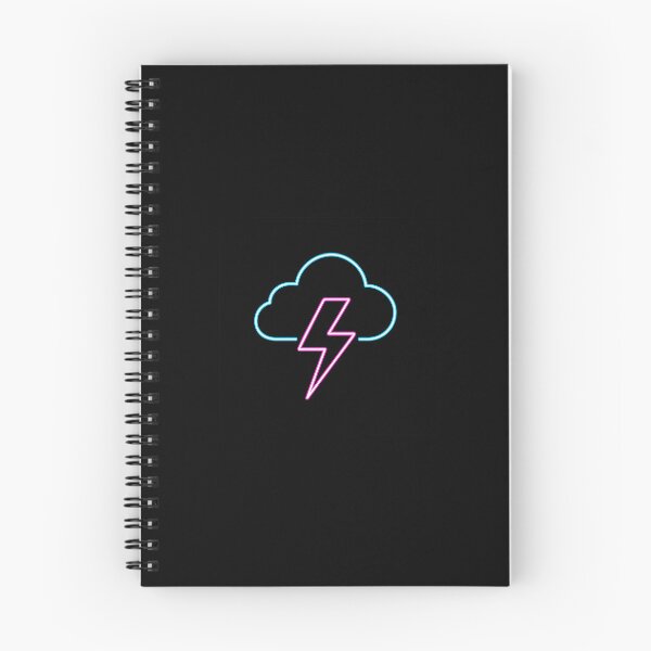 Item preview, Retro Neon Thunderbolt Cloud designed and sold by Le Grand Requin.