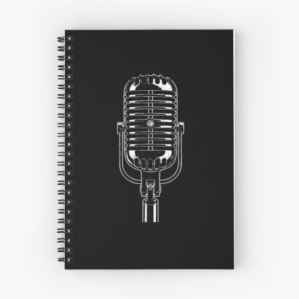 Item preview, 50S 60S 70S Microphone Retro Vintage Distressed Effect designed and sold by TiffanyLucia.