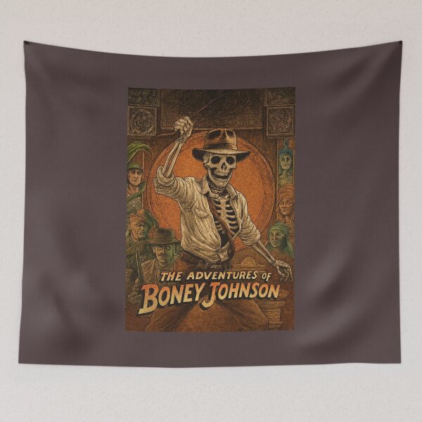 Item preview, Boney Johnson designed and sold by DeadThingsShop.