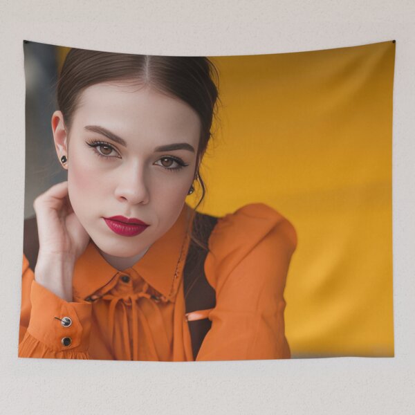 Item preview, Model in urban scene, bright bg designed and sold by anytka.
