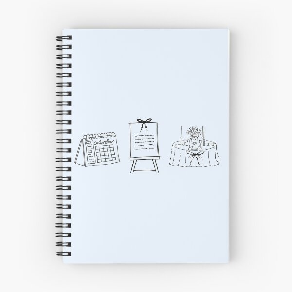 Item preview, Event Planner Icons (Pastel Blue) – Calendar, Signboard, Tablescape – Minimal Wedding & Events designed and sold by MicroRoleClub.